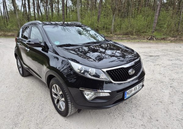 Kia Sportage cena 49900 przebieg: 180000, rok produkcji 2015 z Białobrzegi małe 497